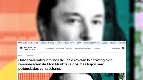 Datos salariales internos de Tesla revelan la estrategia de remuneración de Elon Musk: sueldos más bajos pero potenciados con acciones