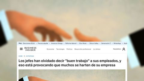 Los jefes han olvidado decir "buen trabajo" a sus empleados, y eso está provocando que muchos se harten de su empresa